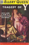 The Tragedy of Y - cover pocket book edition, Avon, #450, January 1. 1952