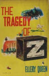 The Tragedy of Z - cover Japanese edition, Black Selection N° 18, Sensho Arakisha, 1951 (translated by Iwata/Shinjusha)