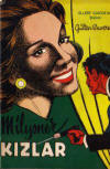 Milyoner Kızlar - cover Turkish edition, Akbaba Dünya Romanları 7, 1965. Translation by Gülten Suveren