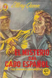El misterio del Cabo Español&nbsp;- cover Spanish edition, coleccion Caiman, Ed. Diana, Mexico, 1957