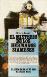 El Misterio de los Hermanos Siameses&nbsp;- Cover Spanish edition, 1974