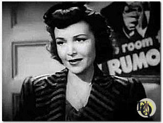 Marion Shockley in "Stage Door Canteen" een Amerikaanse film uit 1943 met enkele muzikale nummers en ander vertier doorspekt met wat drama gebracht door grotendeels onbekende acteurs. 