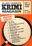 This same initiative was also repeated in Denmark, again with largely the same features, but under the title Ellery Queen's Krimi Magasin (1968-1969). It was published as a digest and publisher Egmont delivered a total of 10 issues, 7 in '68 and 3 in '69.&nbsp;