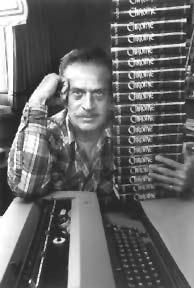 George Nader in 1978, upon the publication of "Chrome".