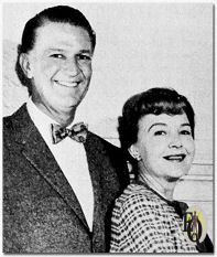 Marion Shockley met haar echtgenoot Bud Collyer in 1961.